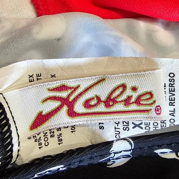 Hobie Cherry Halter Tankini & High Waisted Brief Bikini Set Black Size XL - Picture 3 of 5